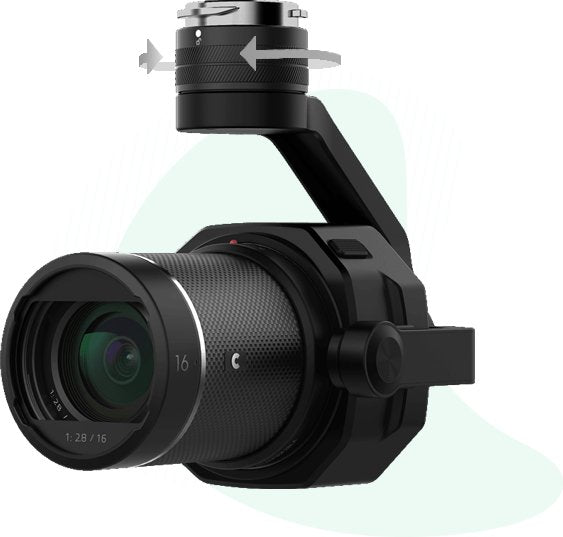 Integrated PTZ camera Stabilizes every single pixel in the image